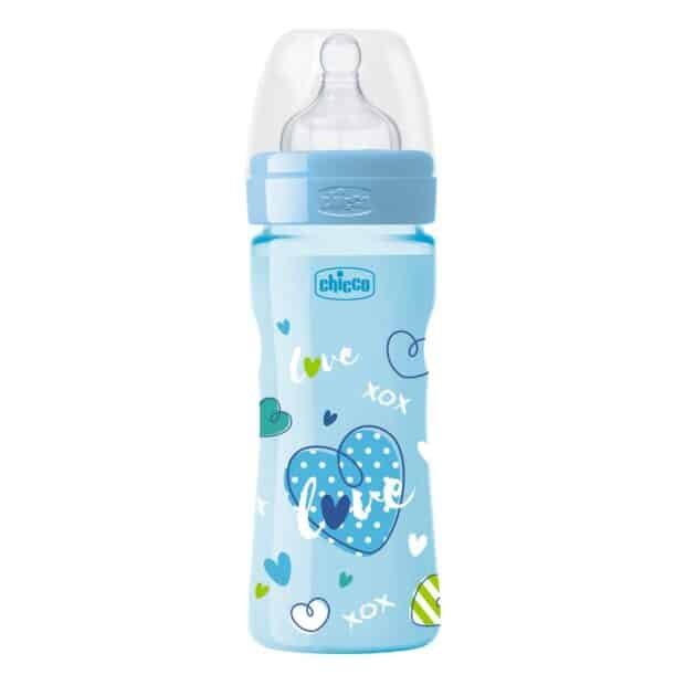 Chicco Biberon 250 Ml Erkek Silikon Akış Ayarlı