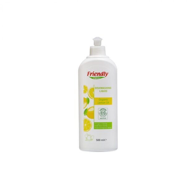 Friendly Organic Bulaşık Deterjanı Limon Yağı - 500 Ml