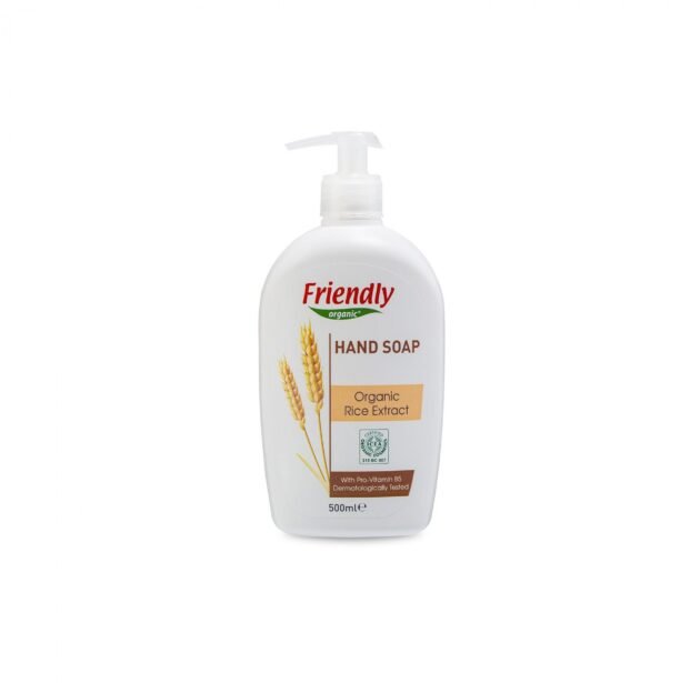 Friendly Organic Sıvı El Sabunu Pirinç Ekstraktı - 500 Ml