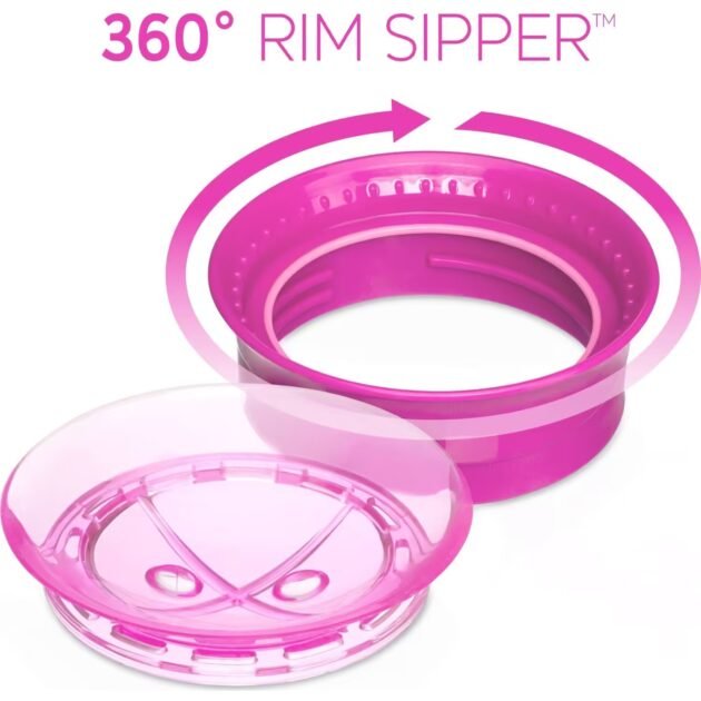 Chicco 360 Derece Dönen Bardak 12 Ay+ Kız - Image 2