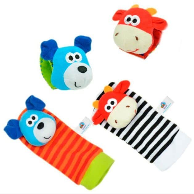 Sozzy Toys Çıngıraklı Çorap Ve Bileklik Seti - Szy119