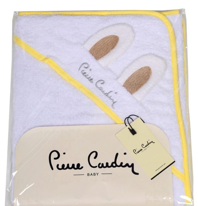 Pierre Cardin Kundak Banyo Havlusu 75X75 Cm - Sarı Biyeli