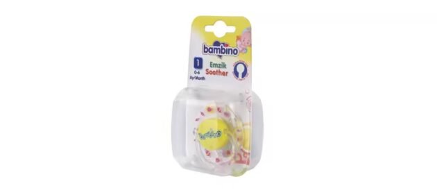 Bambino Desenli Silikon Kiraz Uçlu Emzik No.3 - Image 5