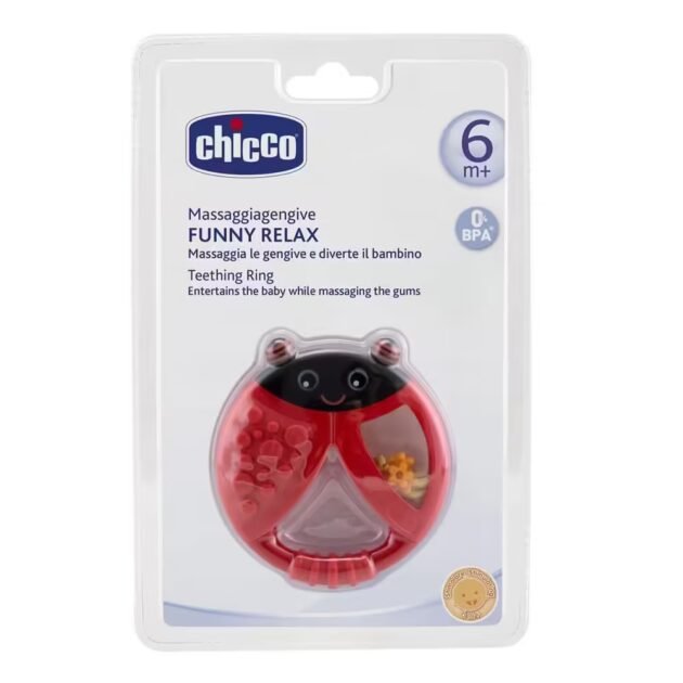 Chicco Funny Relax Diş Kaşıyıcı - Uğur Böceği - Image 2