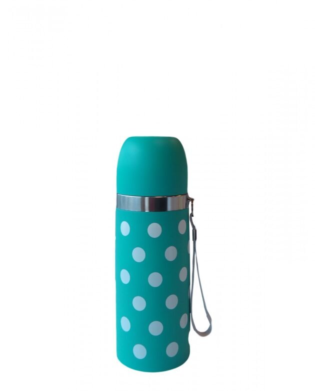 Sema Baby Puantiyeli Bebek Termosu 350 Ml - Mavi