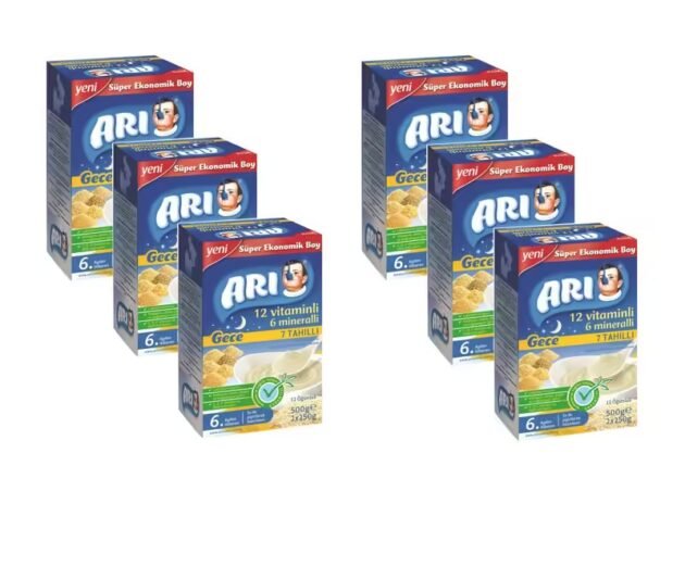 Arı Mama 7 Tahıllı 500Gr Gece 6 Lı Paket ( 6X500Gr )