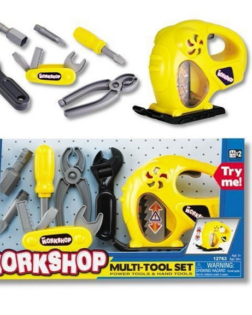Keenway My Workshop Pilli Dekupaj Tamir Seti7 Parça