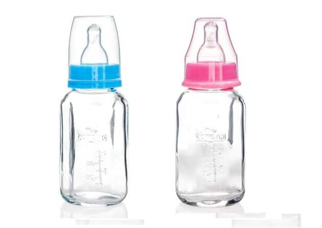 Bambino Altı Köşe Cam Biberon - 150 Ml