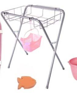 Sevi Bebe Lüks Bebek Banyo Seti 6 Parça - Pembe