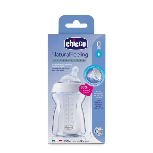 Chicco Natural Feeling Cam Biberon 250 Ml 0 Ay+ - Image 2