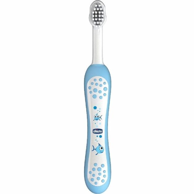 Chicco İlk Süt Dişi Fırçası Mavi 6-36 Ay - Image 2
