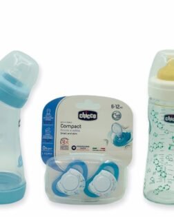 Chicco Bebeğinizin İlk Seti 3'lü Fırsat Paketi - Mavi