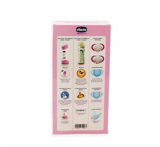 Chicco Bebeğinizin İlk Seti 3'Lü Fırsat Paketi - Pembe - Image 2
