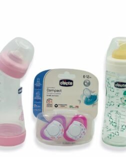 Chicco Bebeğinizin İlk Seti 3'lü Fırsat Paketi - Pembe