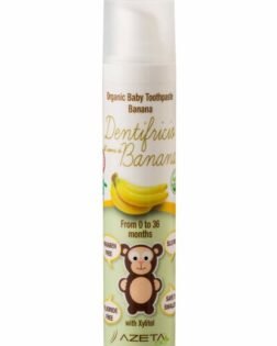 Azeta Bio Organic Muzlu Çocuk Diş Macunu - 50 ml (0-3 Yaş)