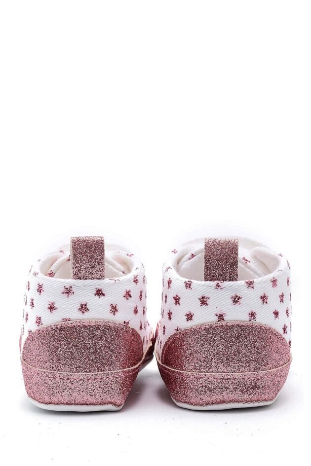 First Step Simli Yıldızlı Patik - Roze 12-16 Ay / No.19 - Image 4