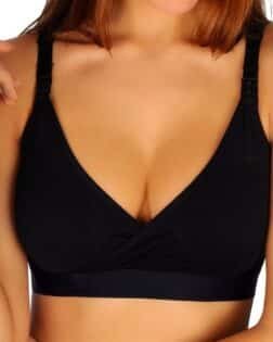 Sema Baby Kruvaze Emzirme Sütyeni Siyah 80 Beden