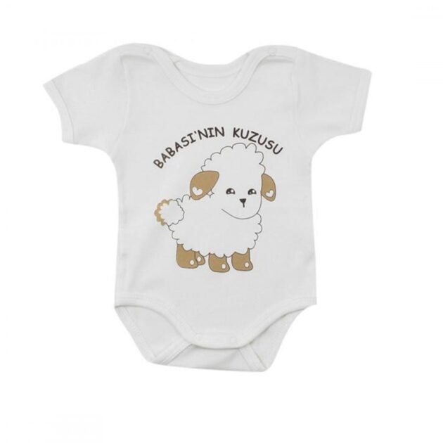 Sema Baby Babası'Nın Kuzusu Kısa Kol Body 6-9 Ay