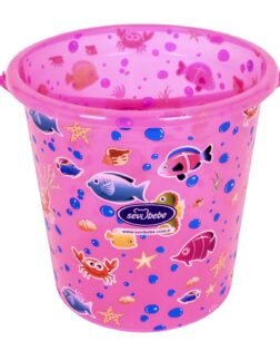 Sevi Bebe Şeffaf Desenli Kova - Pembe
