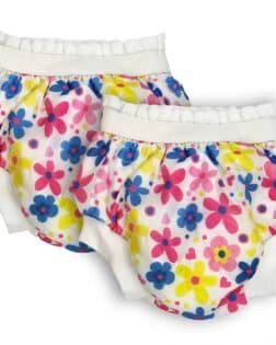 Sema Baby 2'li  Desenli Lüks Alıştırma Külodu No.1 10-15 kg - Flowers