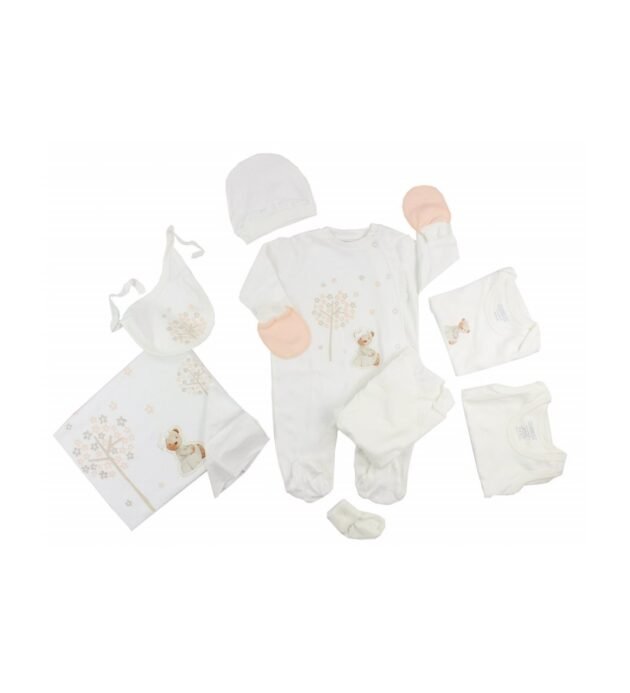 Bebbek 10'Lu Hastane Çıkışı - Mini Bear Somon Rengi