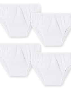 Sema Baby Luna Tek Kullanımlık Lohusa Külodu Medium 4'Lü Paket - Beyaz