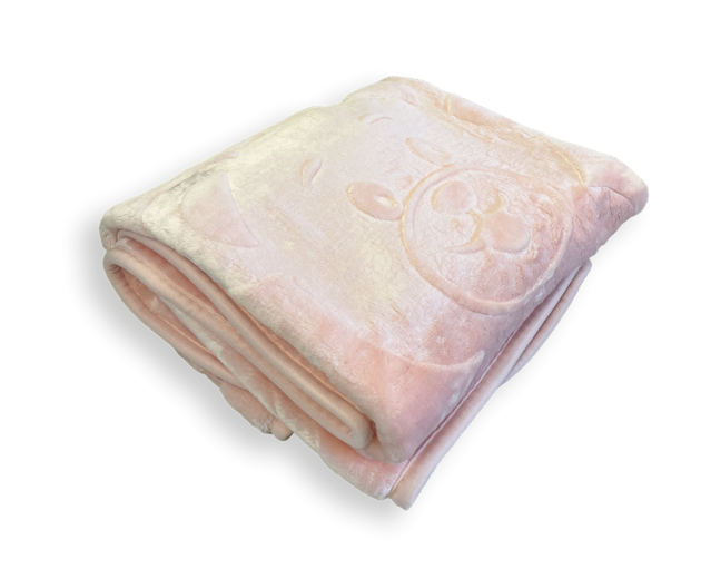 Minigold Yenidoğan Peluş Battaniye - Ayıcık Pembe - Image 2