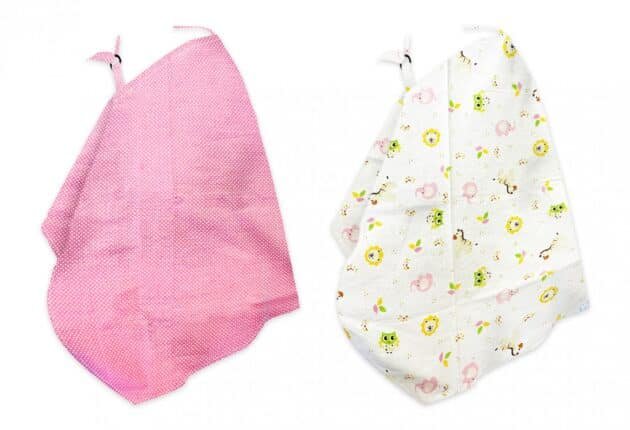 Pierre Cardin 2'Li Emzirme Örtüsü - Pembe