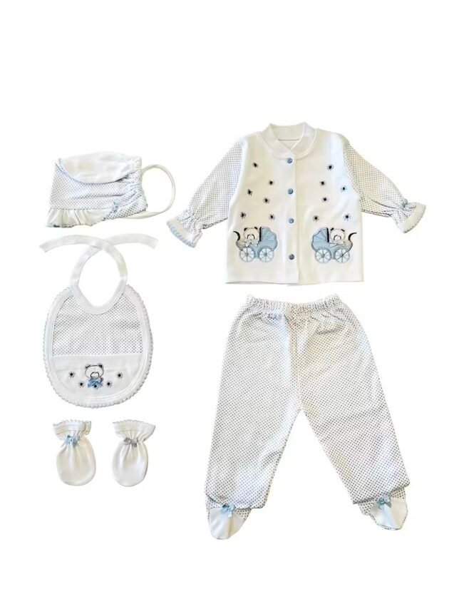 Sema Baby 5'Li Set - Açık Mavi