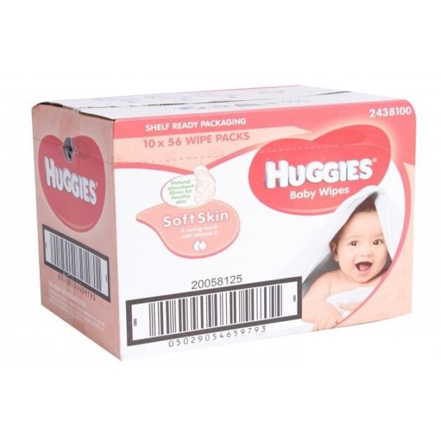 Huggies Baby Islak Mendil (Soft Skin) 56X10 ( 560 Yaprak )