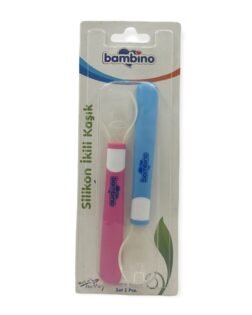 Bambino Silikon 2'li Kaşık