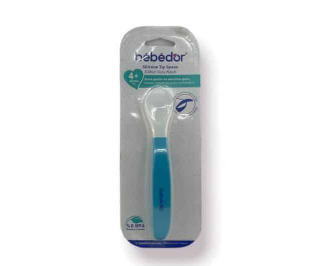 Bebedor Silikon Kaşık - Mavi