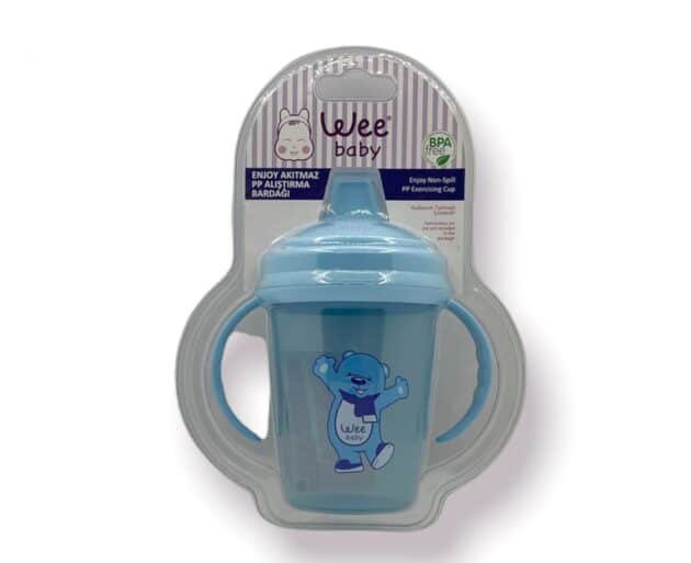 Wee Baby Enjoy Akıtmaz Pp Alıştırma Bardağı - Mavi
