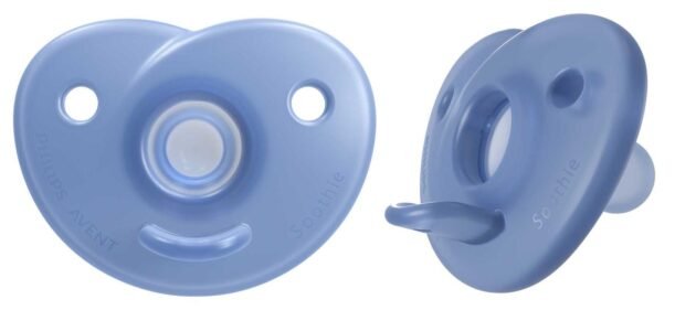 Philips Avent Soothie Ortodontik Saklama Kutulu 2Li Emzik 0-6 Ay - Erkek - Image 3
