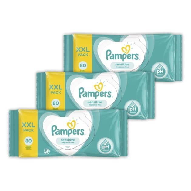 Prima Pampers Baby Sensitive Islak Havlu 3X80 Yaprak