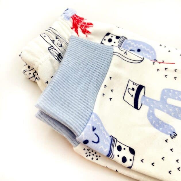Sema Baby Sleeper Cactus Bebek Pijama Takımı 3-6 Ay - Mavi - Image 2