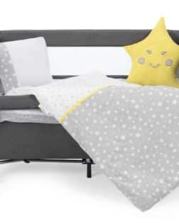 Sema Baby 6 Parça Lüks Park Yatak Bebek Uyku Seti - Yıldızlı Geceler