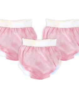Pierre Cardin 3'lü Alıştırma Külodu 16-22kg - Pembe