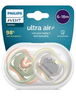 Philips Avent Scf085/17 Ultra Air Emzik 6-18 Ay 2Li Erkek