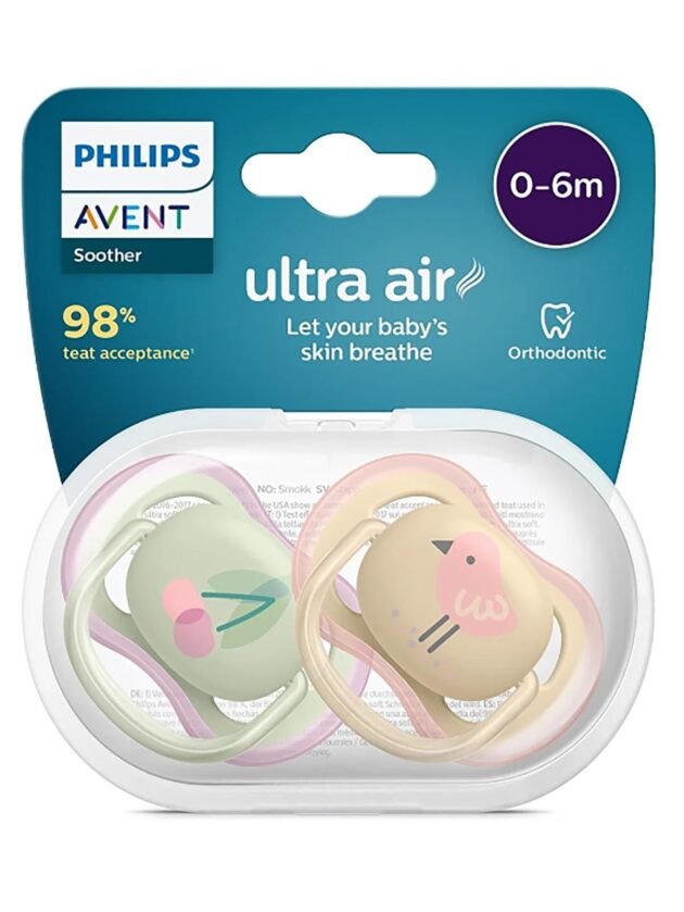 Philips Avent Scf085/13 Ultra Air Emzik 0-6 Ay 2Li Kız - Image 2