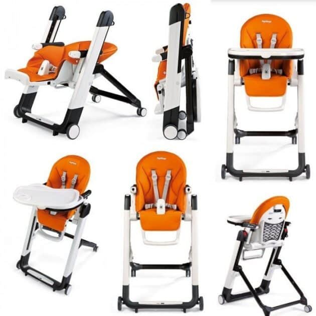 Peg Perego Siesta Follow Me Mama Sandalyesi - Arancia - Image 14