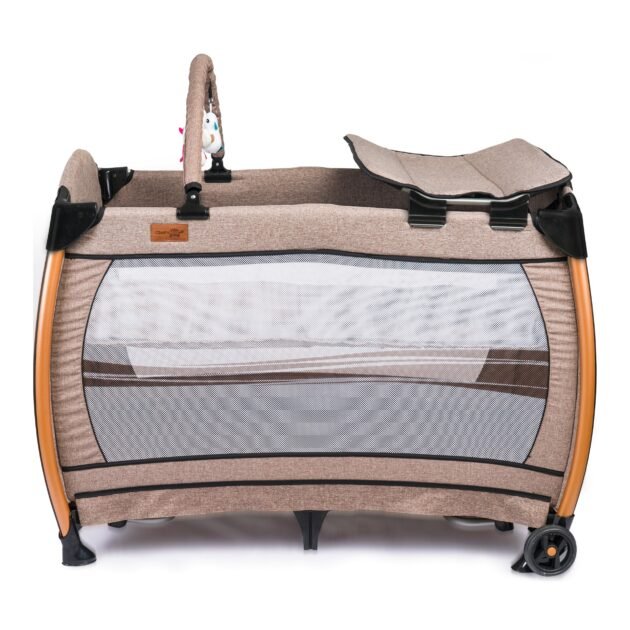 Comfymax Power Park Yatak Oyun Parkı 70X110 - Wood Brown - Image 3
