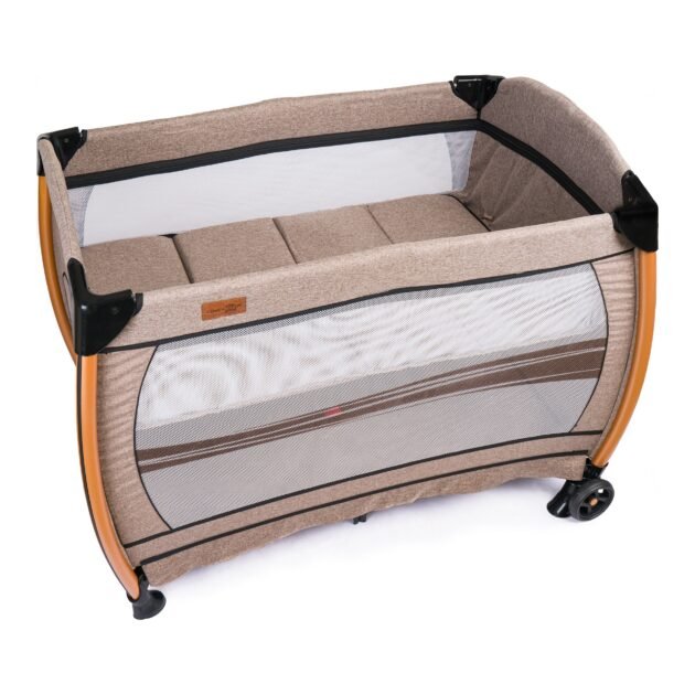 Comfymax Power Park Yatak Oyun Parkı 70X110 - Wood Brown - Image 4