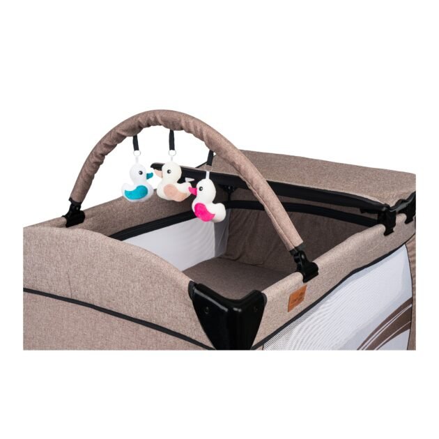 Comfymax Power Park Yatak Oyun Parkı 70X110 - Wood Brown - Image 10