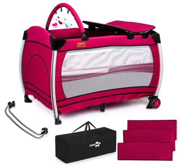 Comfymax Power Park Yatak Oyun Parkı 70X110 - Rose - Image 6