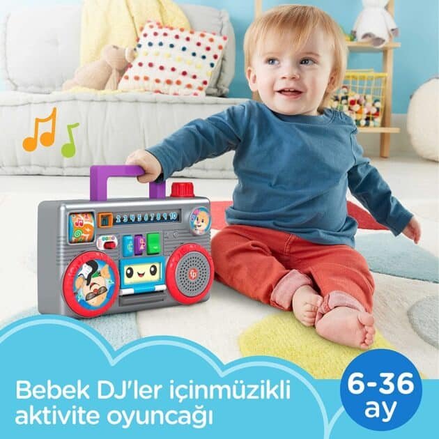 Fisher Price Eğlen Ve Öğren Müzik Kutusu (Türkçe) - Image 2