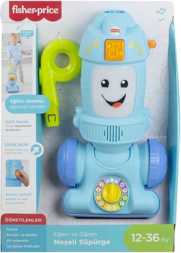 Fisher Price Eğlen Ve Öğren Serisinden Türkçe Konuşan Neşeli Süpürge - Image 4