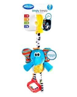 Playgro Munchimal Peluş Aktivite ve Puset Oyuncağı - Fil