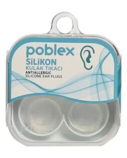 Poblex Antialerjik Silikon 2'li Kulak Tıkacı