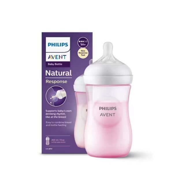 Philips Avent Natural Response Pp Pembe Biberon 1+ Ay 260 Ml Scy903/11
